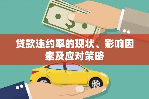 木垒贷款违约率的现状、影响因素及应对策略