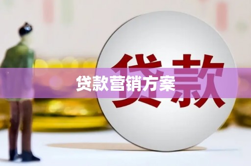 木垒贷款营销方案