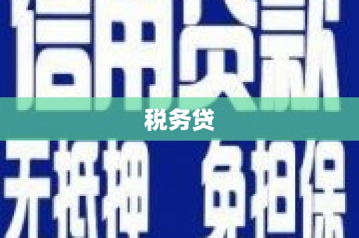 木垒税务贷
