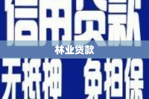 木垒林业贷款
