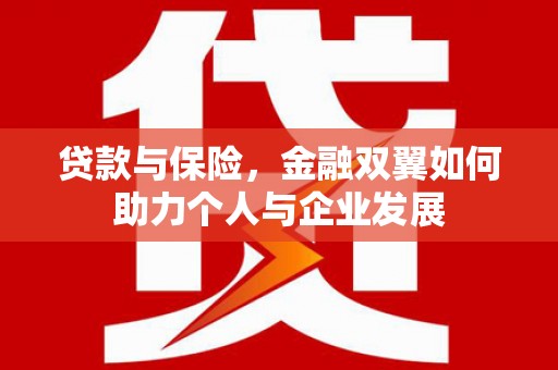 木垒贷款与保险，金融双翼如何助力个人与企业发展