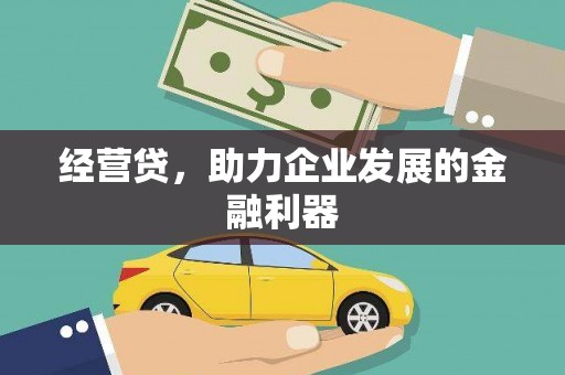 木垒经营贷，助力企业发展的金融利器
