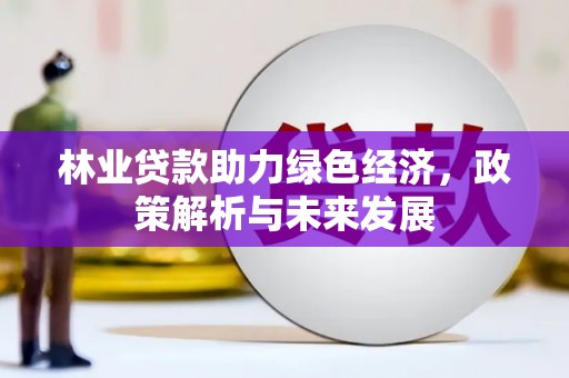 木垒林业贷款助力绿色经济，政策解析与未来发展