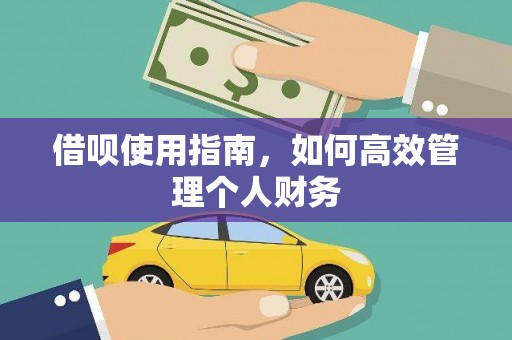 木垒借呗使用指南，如何高效管理个人财务