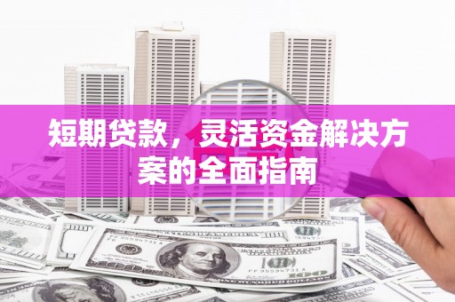 木垒短期贷款，灵活资金解决方案的全面指南