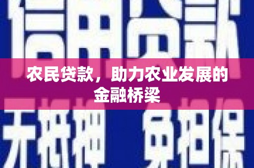 木垒农民贷款，助力农业发展的金融桥梁