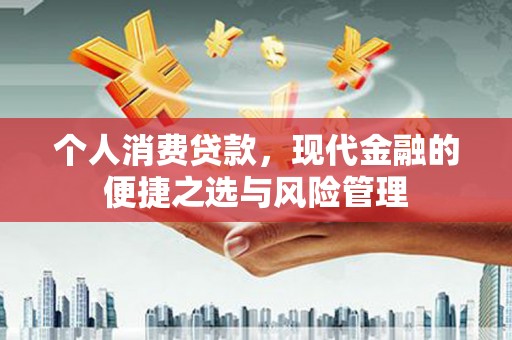 木垒个人消费贷款，现代金融的便捷之选与风险管理