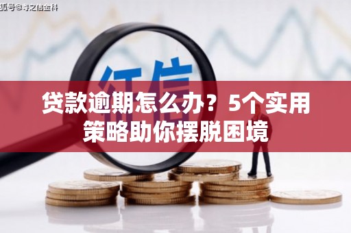 木垒贷款逾期怎么办？5个实用策略助你摆脱困境