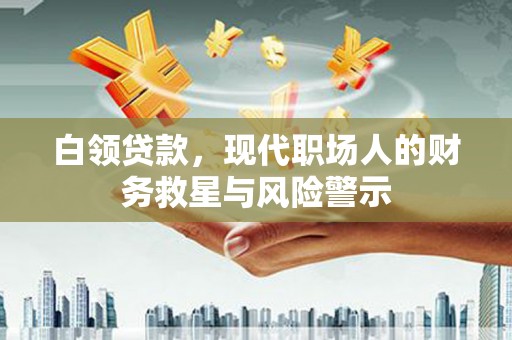 木垒白领贷款，现代职场人的财务救星与风险警示