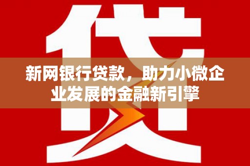 木垒新网银行贷款，助力小微企业发展的金融新引擎