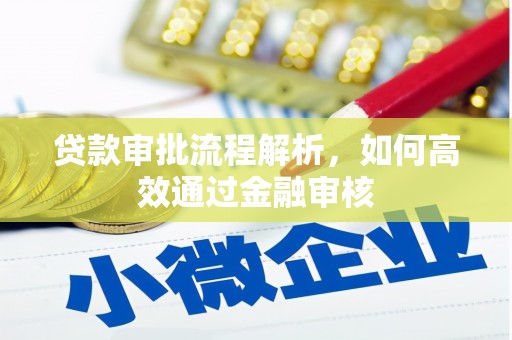 木垒贷款审批流程解析，如何高效通过金融审核