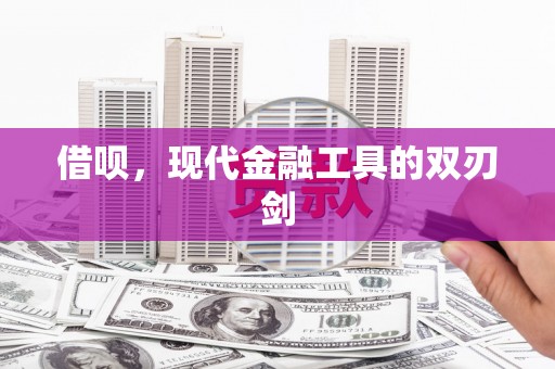 木垒借呗，现代金融工具的双刃剑