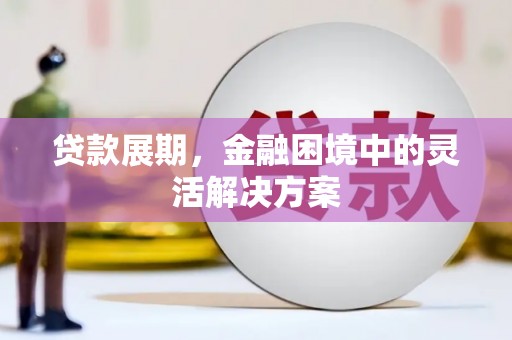 木垒贷款展期，金融困境中的灵活解决方案