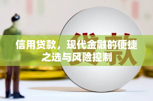 木垒信用贷款，现代金融的便捷之选与风险控制