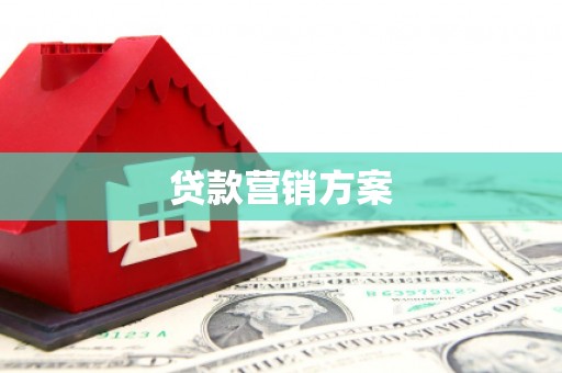 木垒贷款营销方案