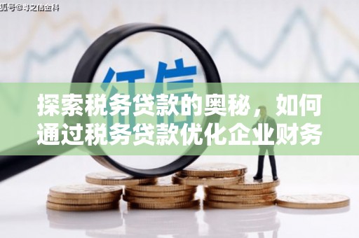 木垒探索税务贷款的奥秘，如何通过税务贷款优化企业财务