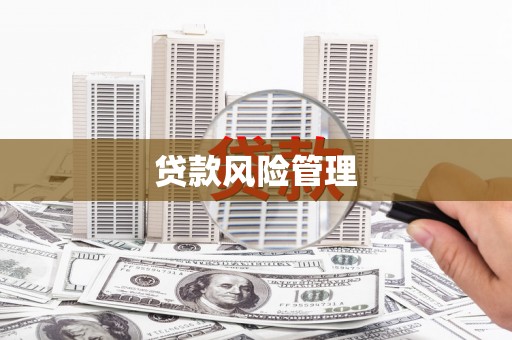 木垒贷款风险管理