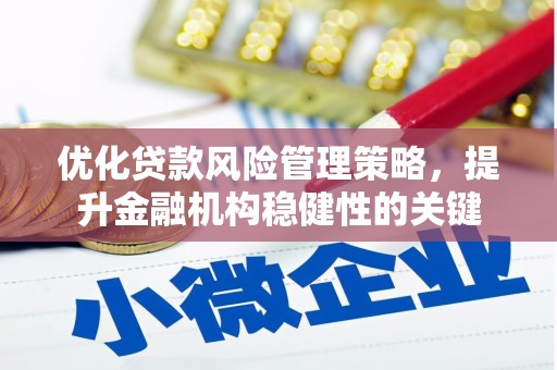 木垒优化贷款风险管理策略，提升金融机构稳健性的关键