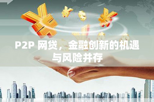木垒P2P 网贷，金融创新的机遇与风险并存