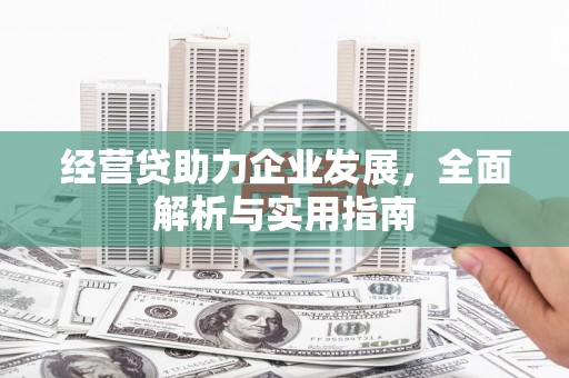 木垒经营贷助力企业发展，全面解析与实用指南