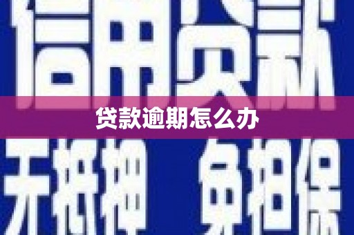 木垒贷款逾期怎么办