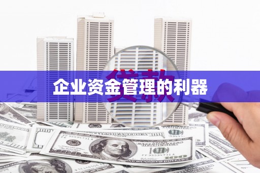 木垒企业资金管理的利器